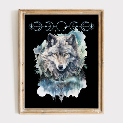 Poster 11″ x 14″ / Matte Design 41A - Art Print The Mystic Eden