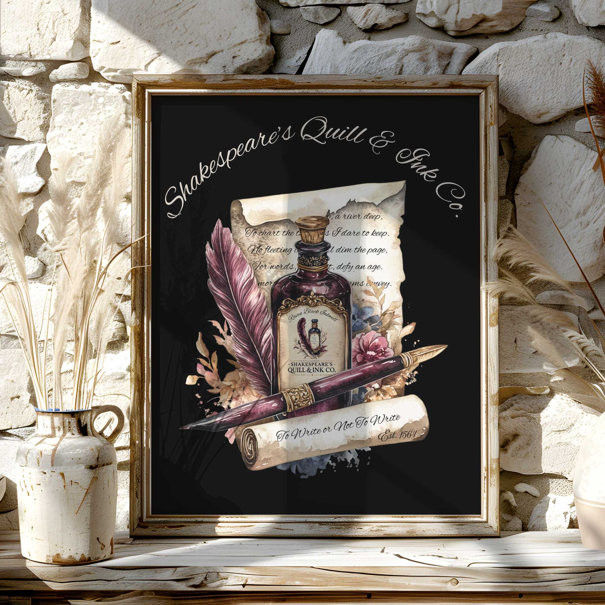 Art Prints 11″ x 14″ / Matte Design 123A - Art Print The Mystic Eden