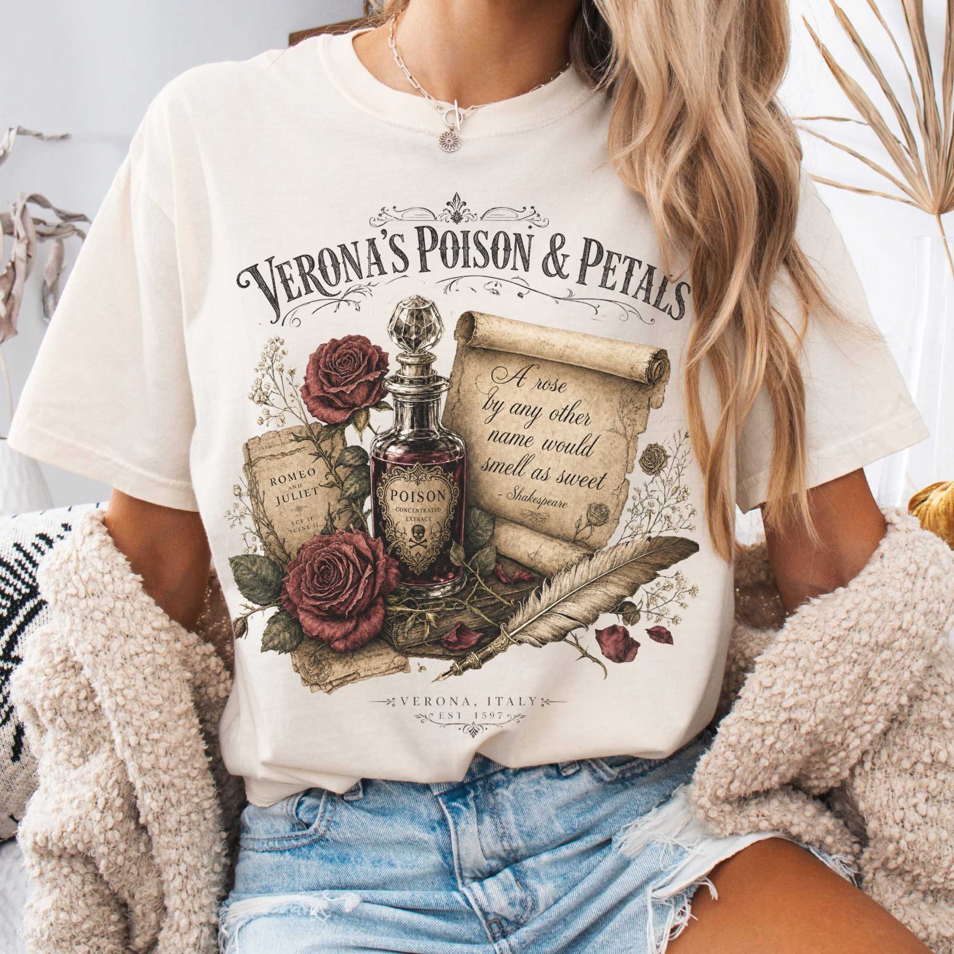 T-Shirt Ivory / S Design 335 T-Shirt The Mystic Eden