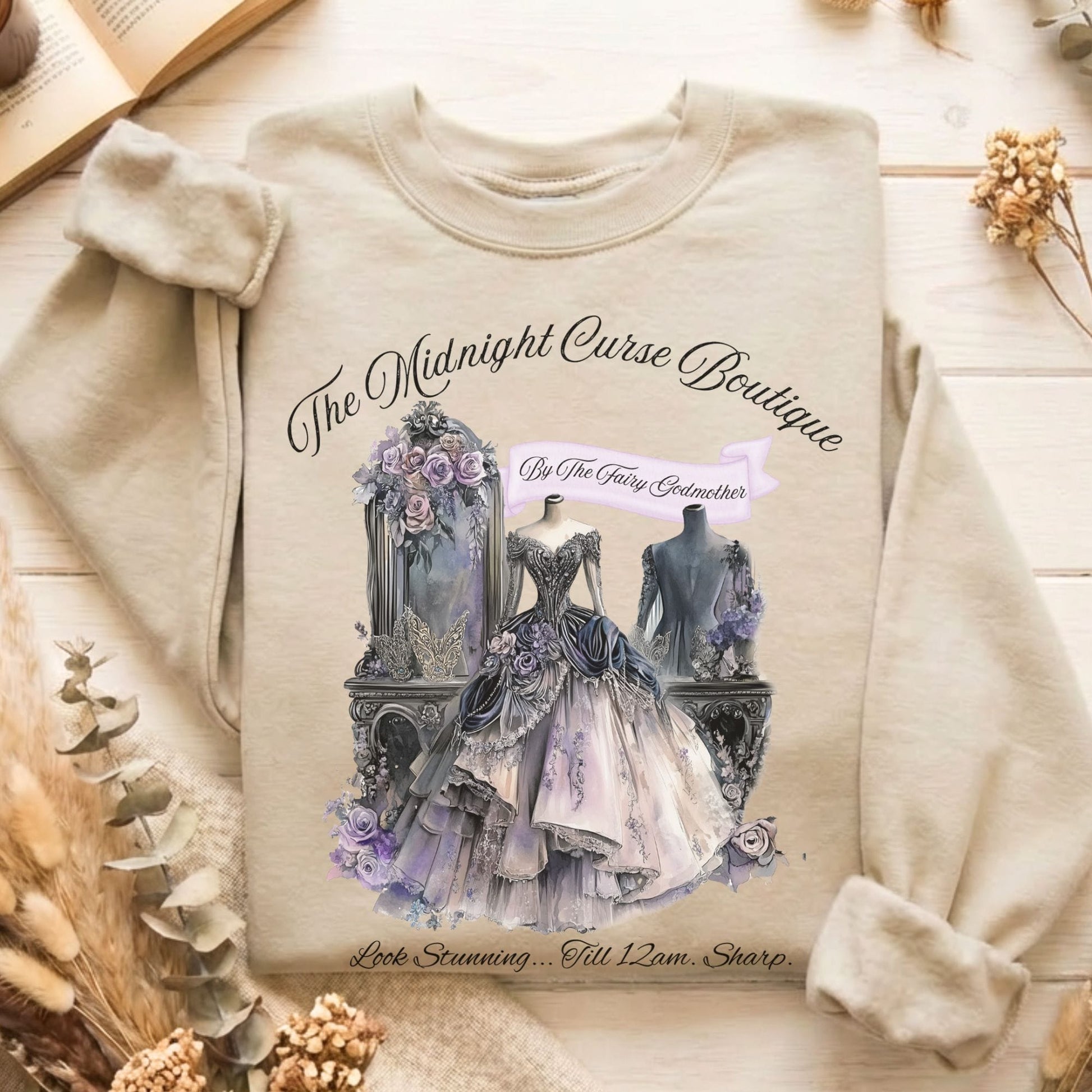 Sweatshirt Sand / S Design 180 Sweatshirt The Mystic Eden