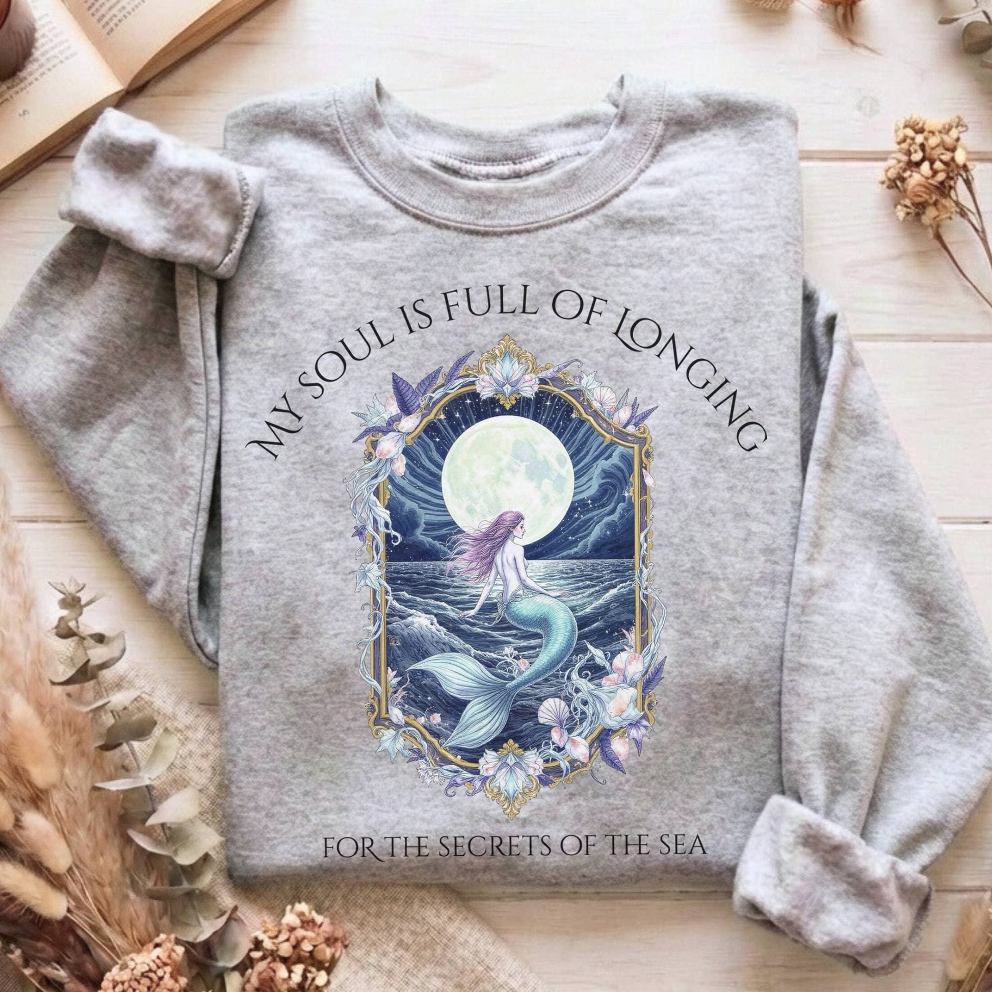Sweatshirt Sport Grey / S Design 269 Crewneck Sweatshirt The Mystic Eden