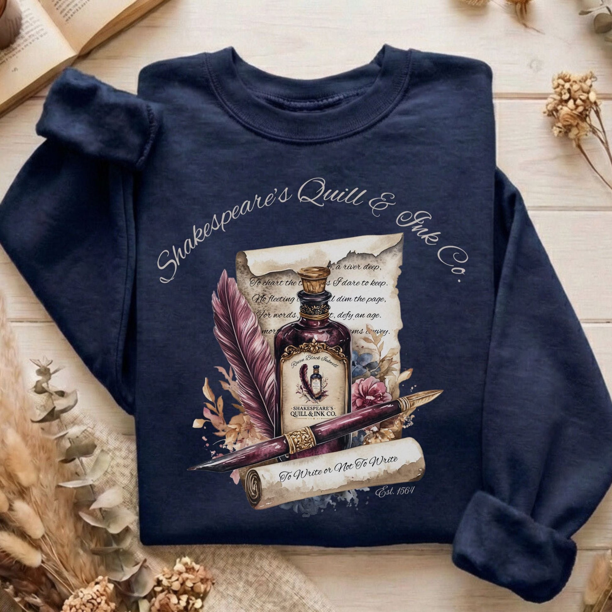 Sweatshirt Navy / S Design 123 Sweatshirt The Mystic Eden