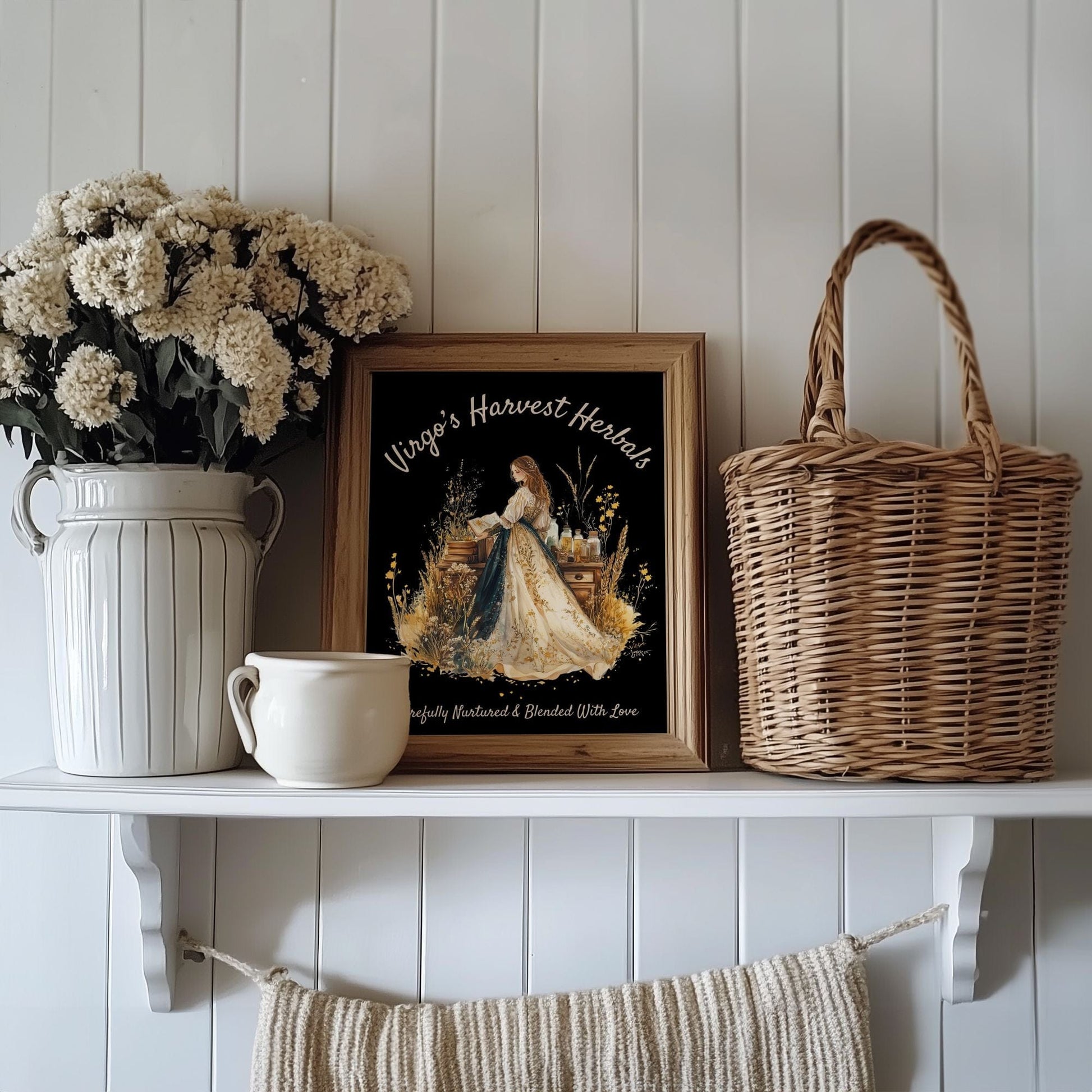 Art Prints 11″ x 14″ / Matte Design 159B - Art Print The Mystic Eden