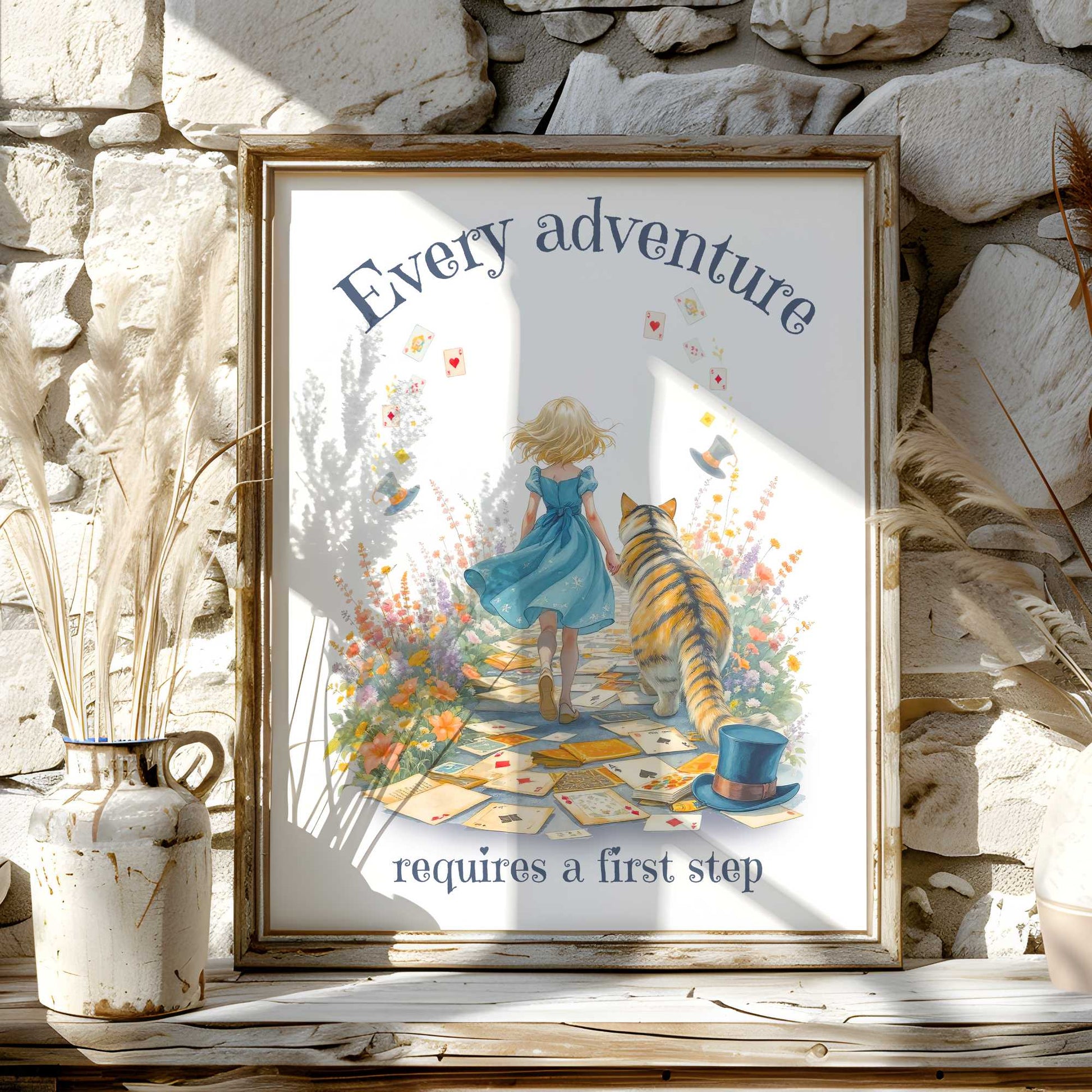 Poster 11″ x 14″ / Matte Design 259B - Art Print The Mystic Eden