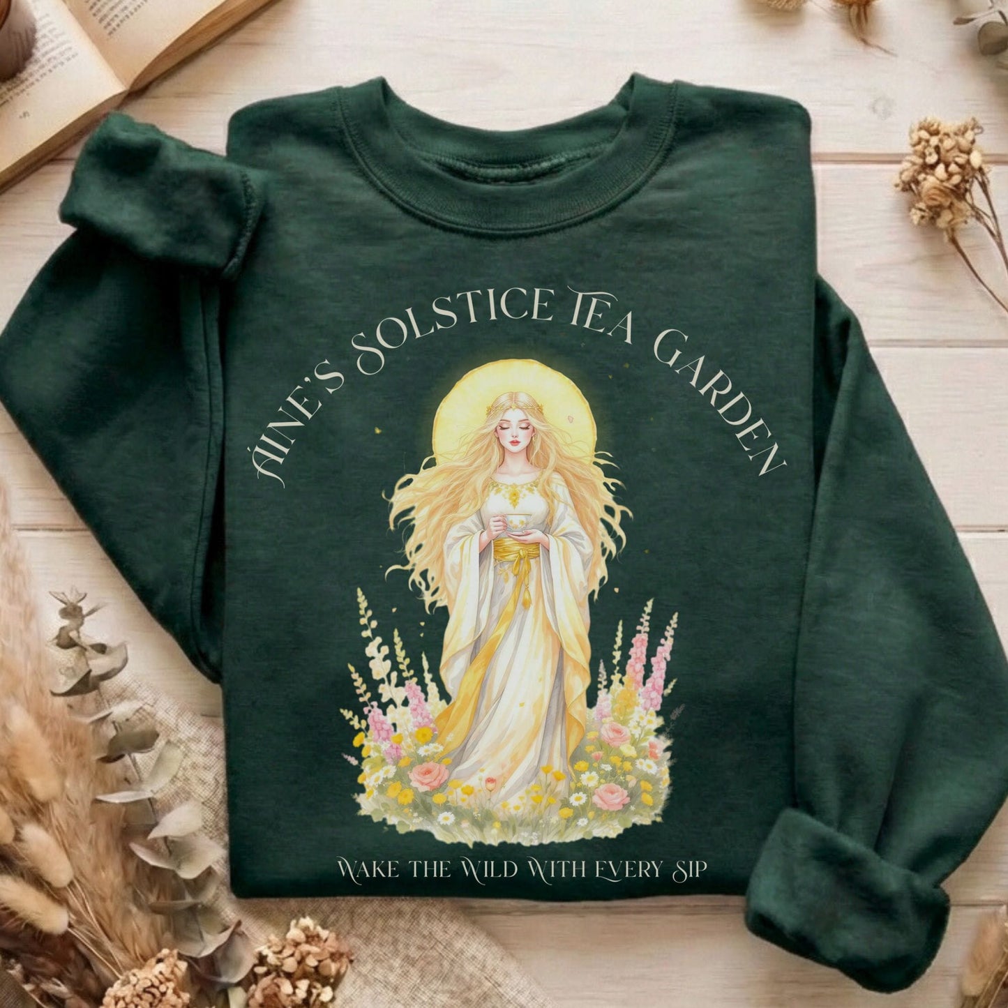 Sweatshirts Forest Green / S Design 275 Crewneck Sweatshirt The Mystic Eden