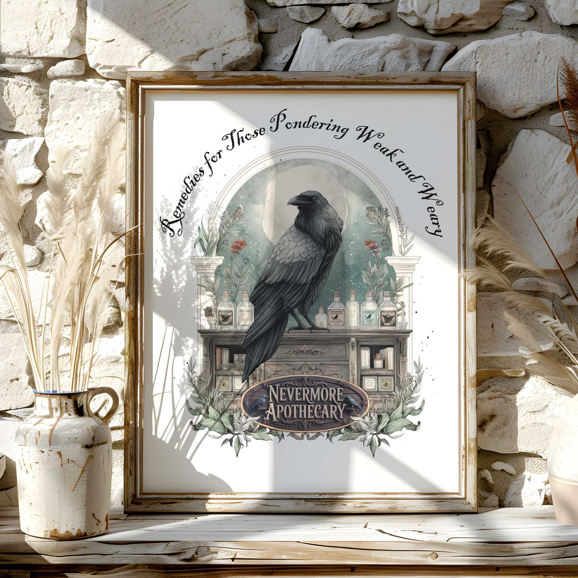 Poster 11″ x 14″ / Matte Design 238B - Art Print The Mystic Eden