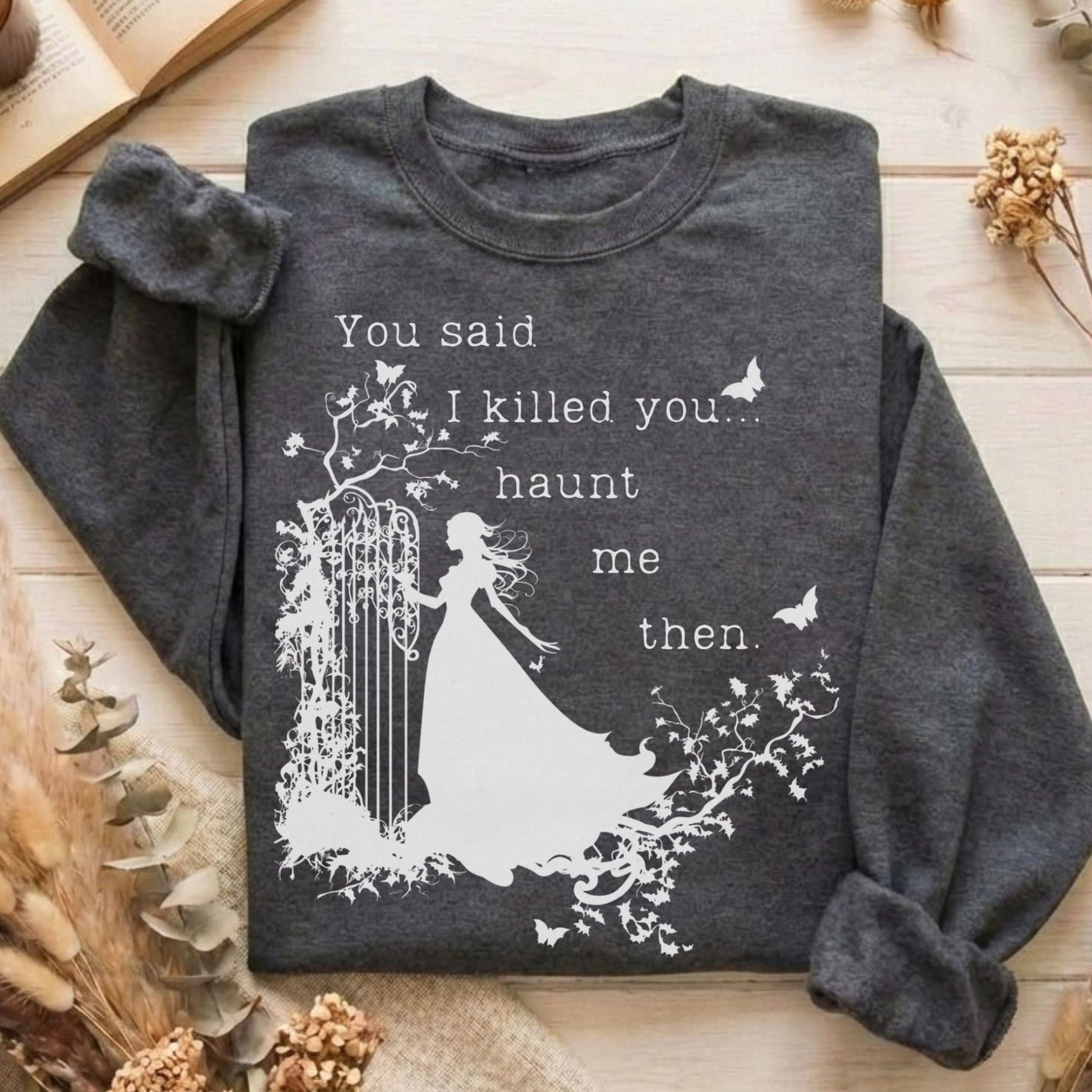 Sweatshirt Dark Heather / S Design 78 Sweatshirt The Mystic Eden