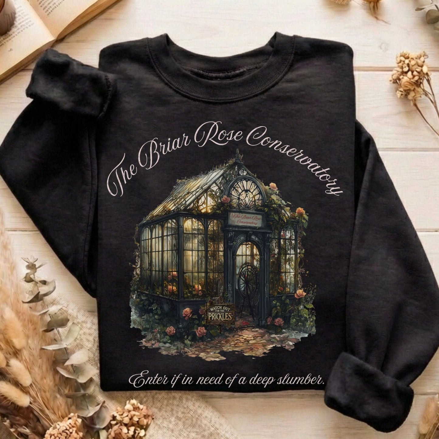 Sweatshirt Black / S Design 179 Sweatshirt The Mystic Eden