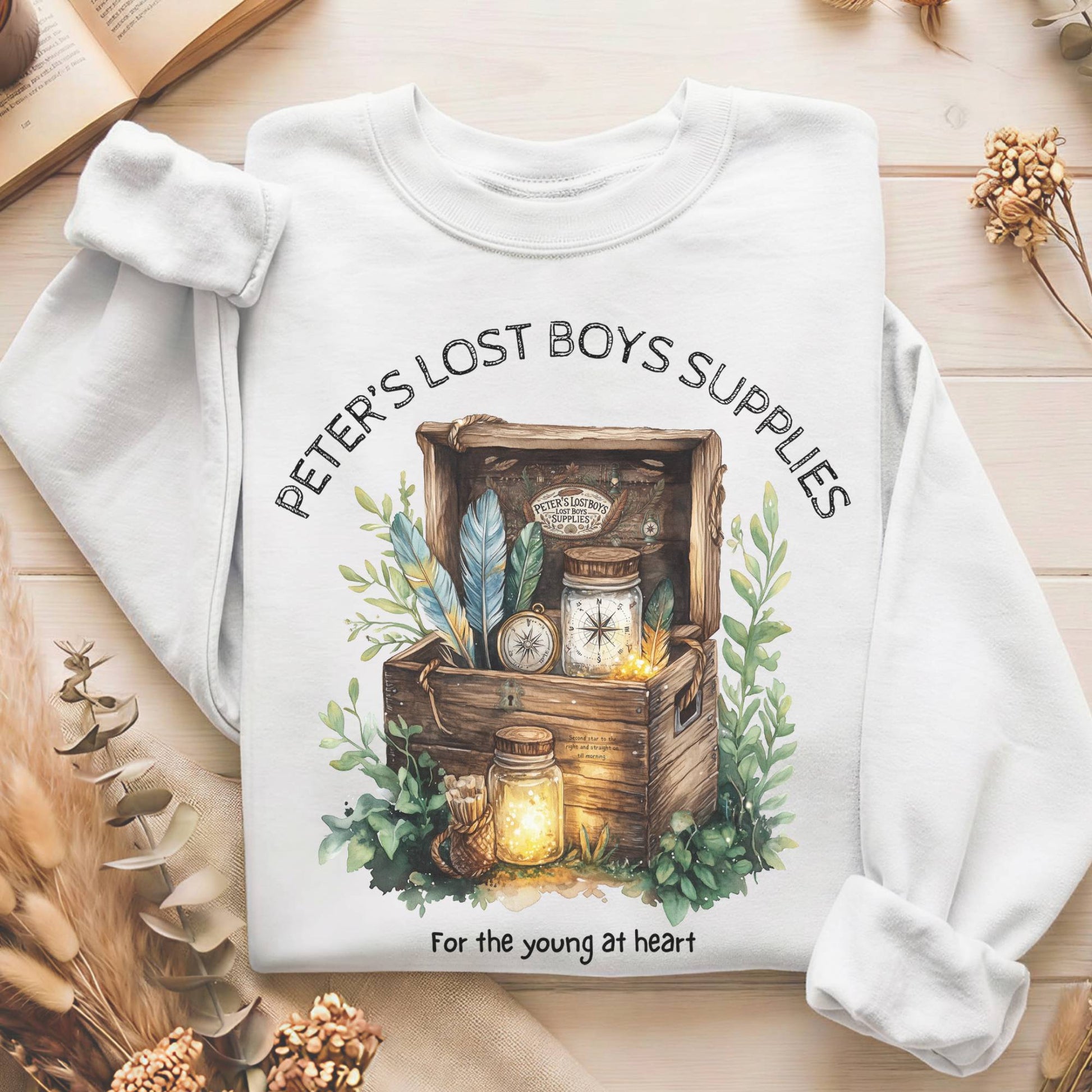 Sweatshirt White / S Design 122 Sweatshirt The Mystic Eden