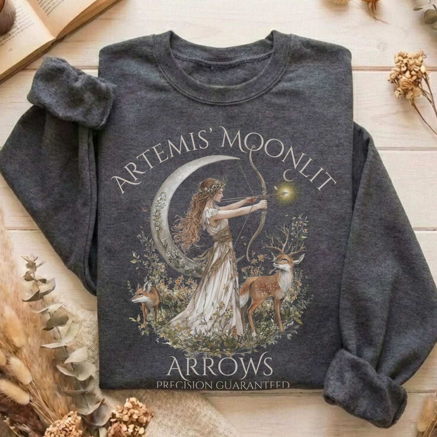 Sweatshirt Dark Heather / S Design 98 Sweatshirt The Mystic Eden