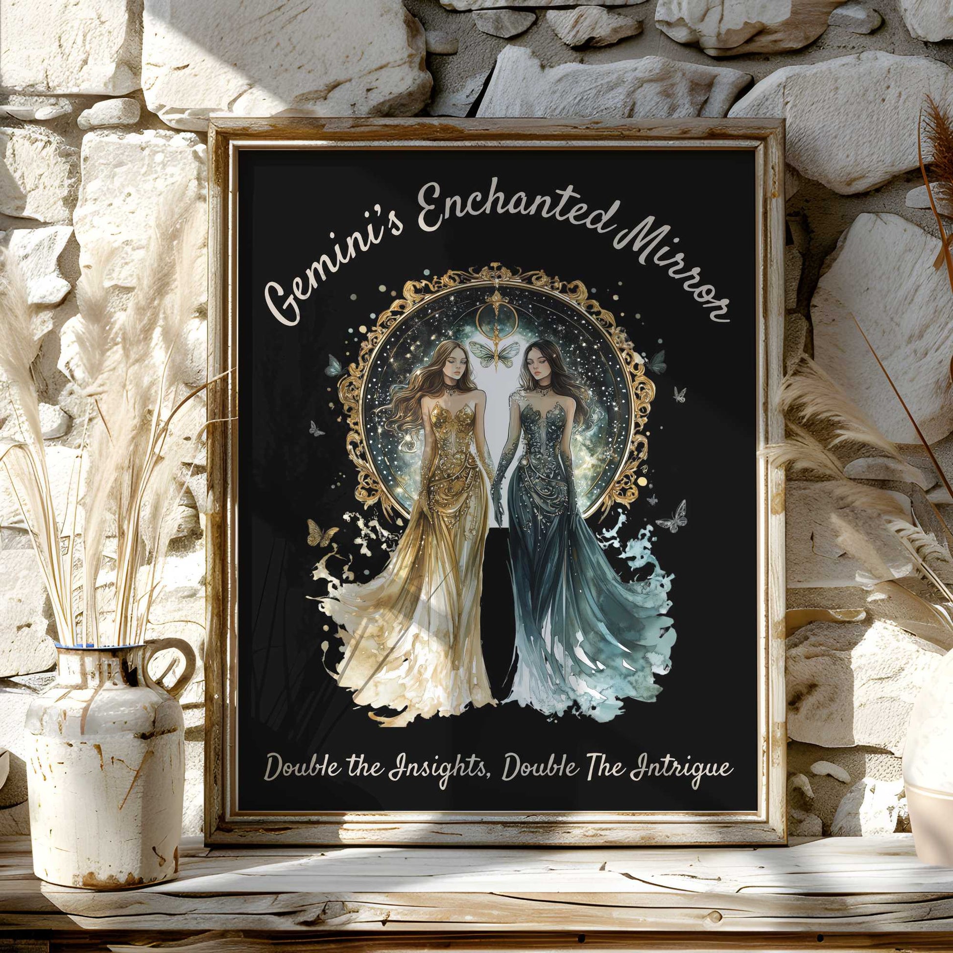 Art Prints 11″ x 14″ / Matte Design 153B - Art Print The Mystic Eden