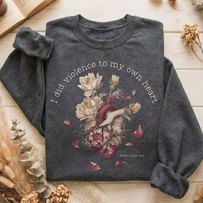 Sweatshirt Dark Heather / S Design 252 Crewneck Sweatshirt The Mystic Eden