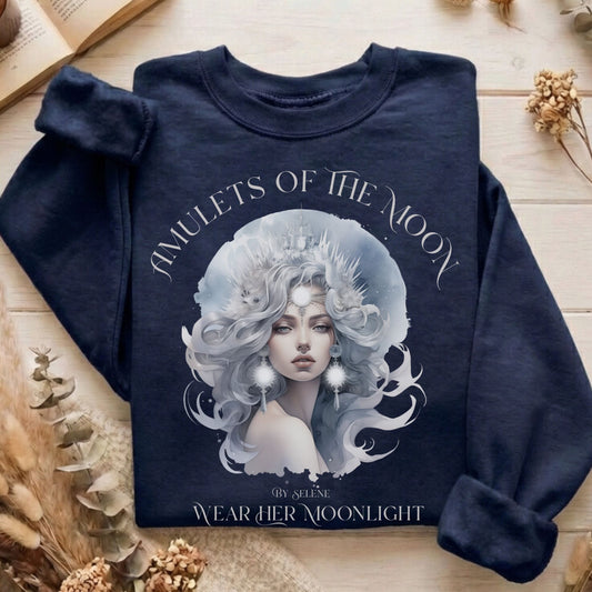 Sweatshirt Navy / S Design 217 Sweatshirt The Mystic Eden