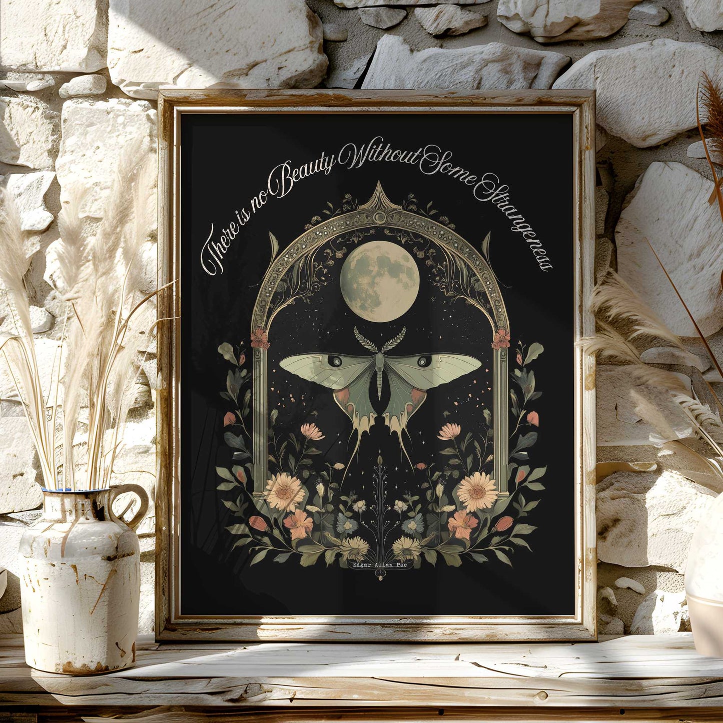 Poster 11″ x 14″ / Matte Design 139A - Art Print The Mystic Eden