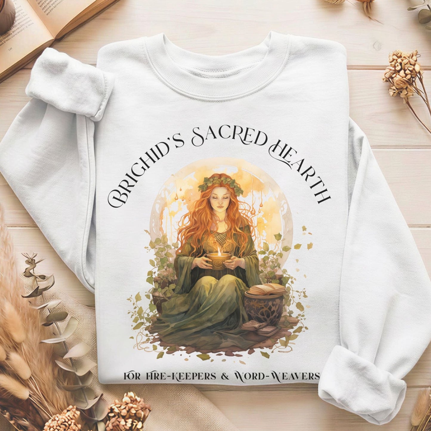 Sweatshirt White / S Design 216 Sweatshirt The Mystic Eden