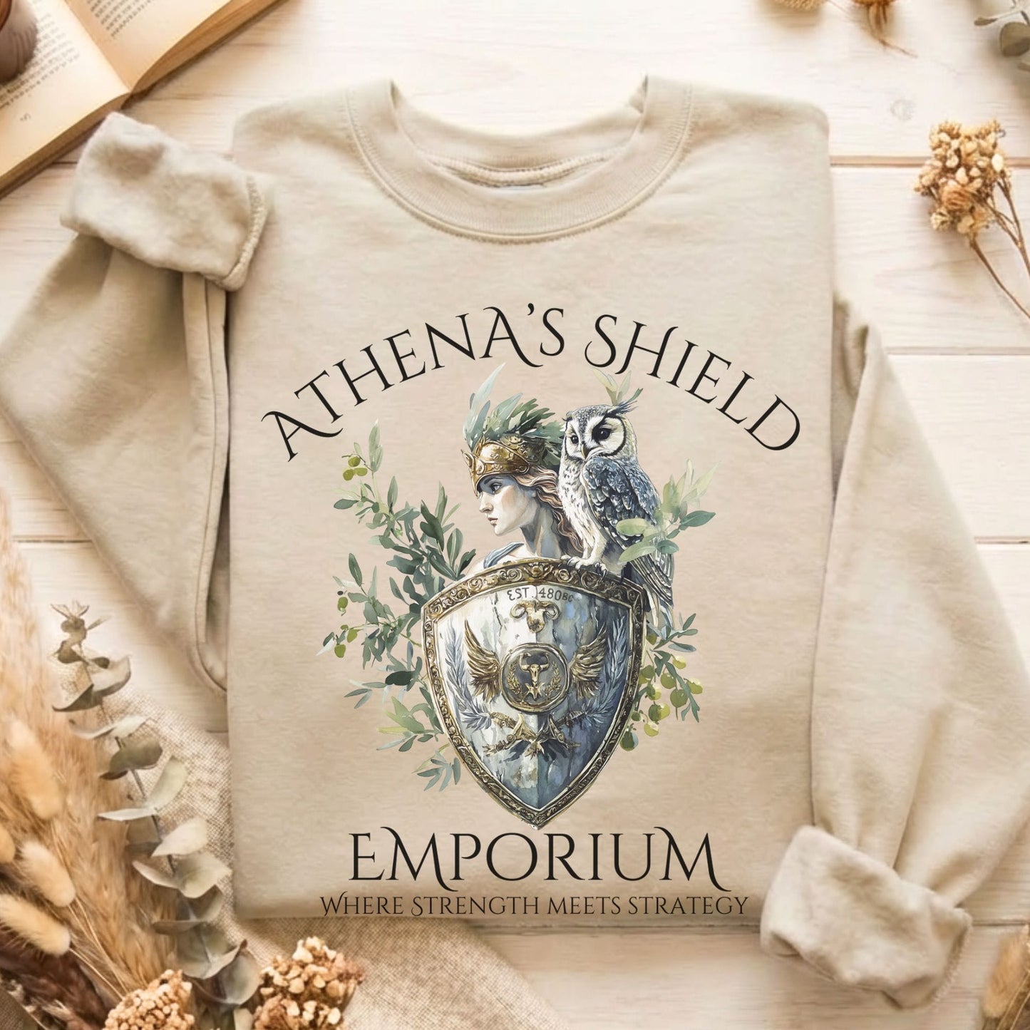 Sweatshirt Sand / S Design 94 Sweatshirt The Mystic Eden