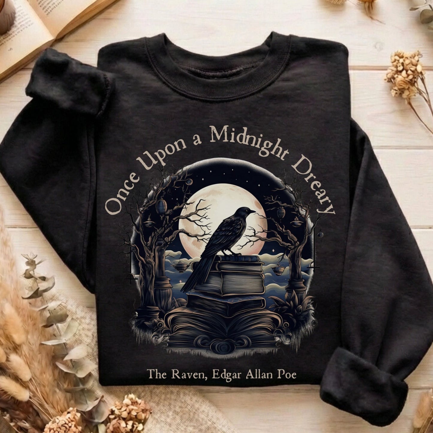 Sweatshirt Black / S Design 50 Sweatshirt The Mystic Eden