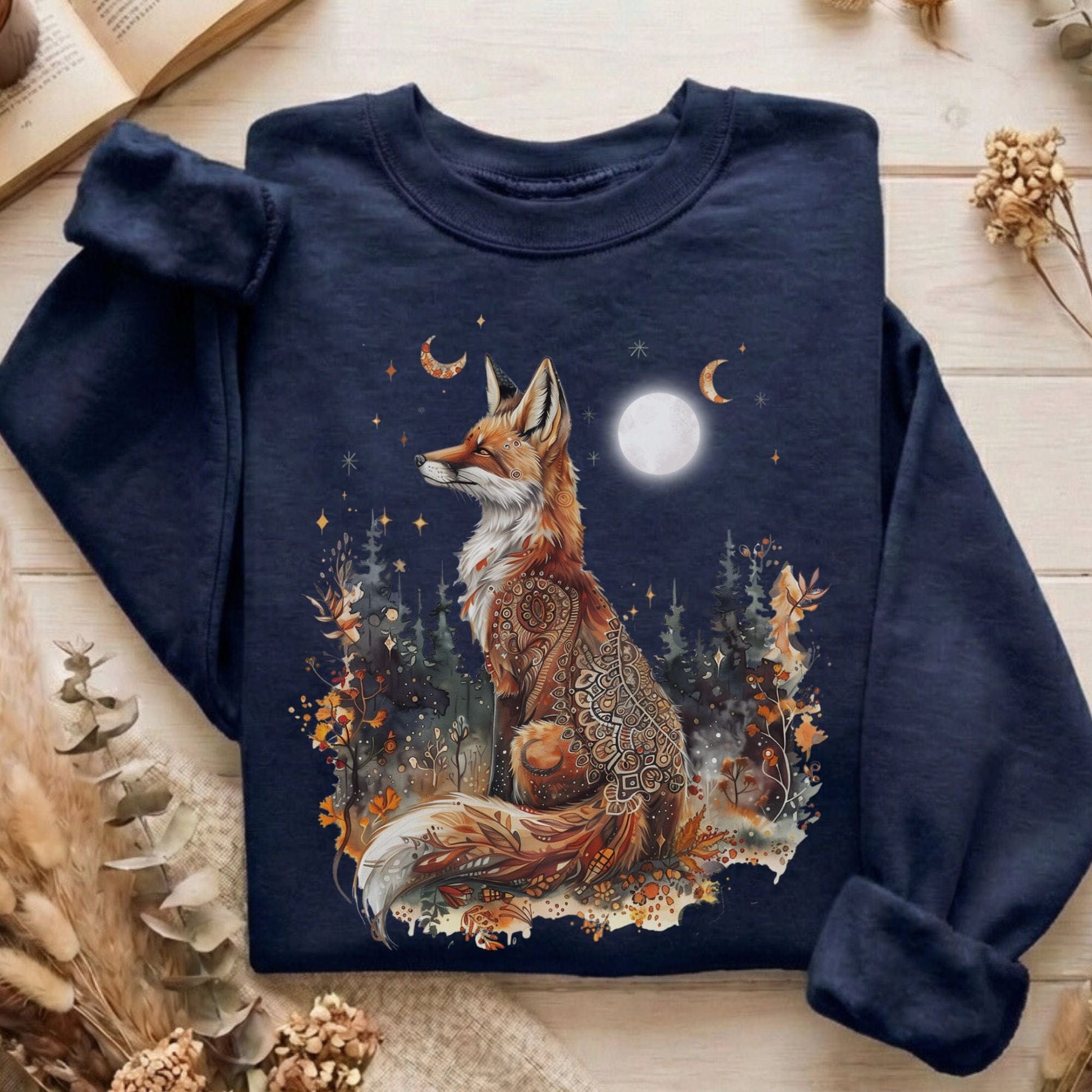 Sweatshirt Navy / S Design 211 Sweatshirt The Mystic Eden