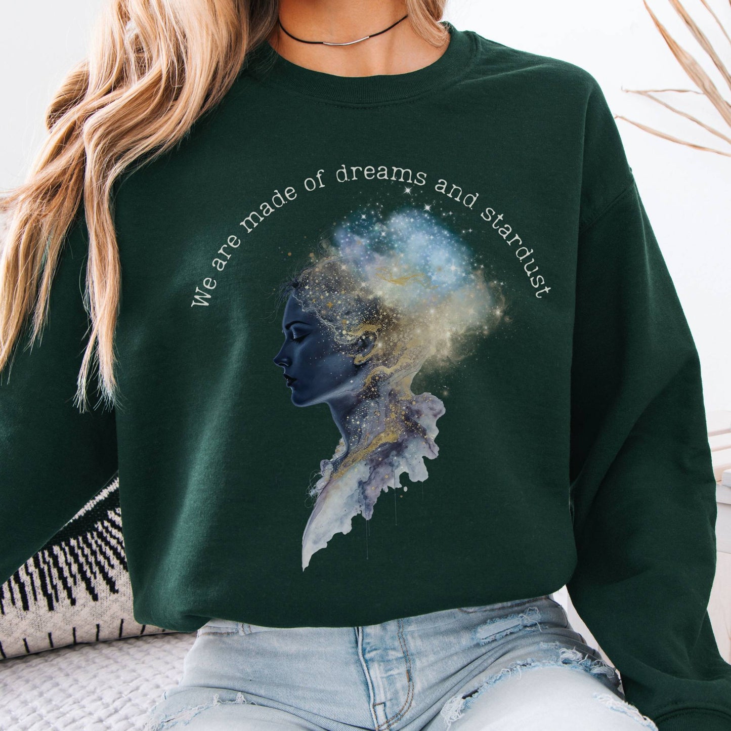 Sweatshirt Design 248 Crewneck Sweatshirt The Mystic Eden