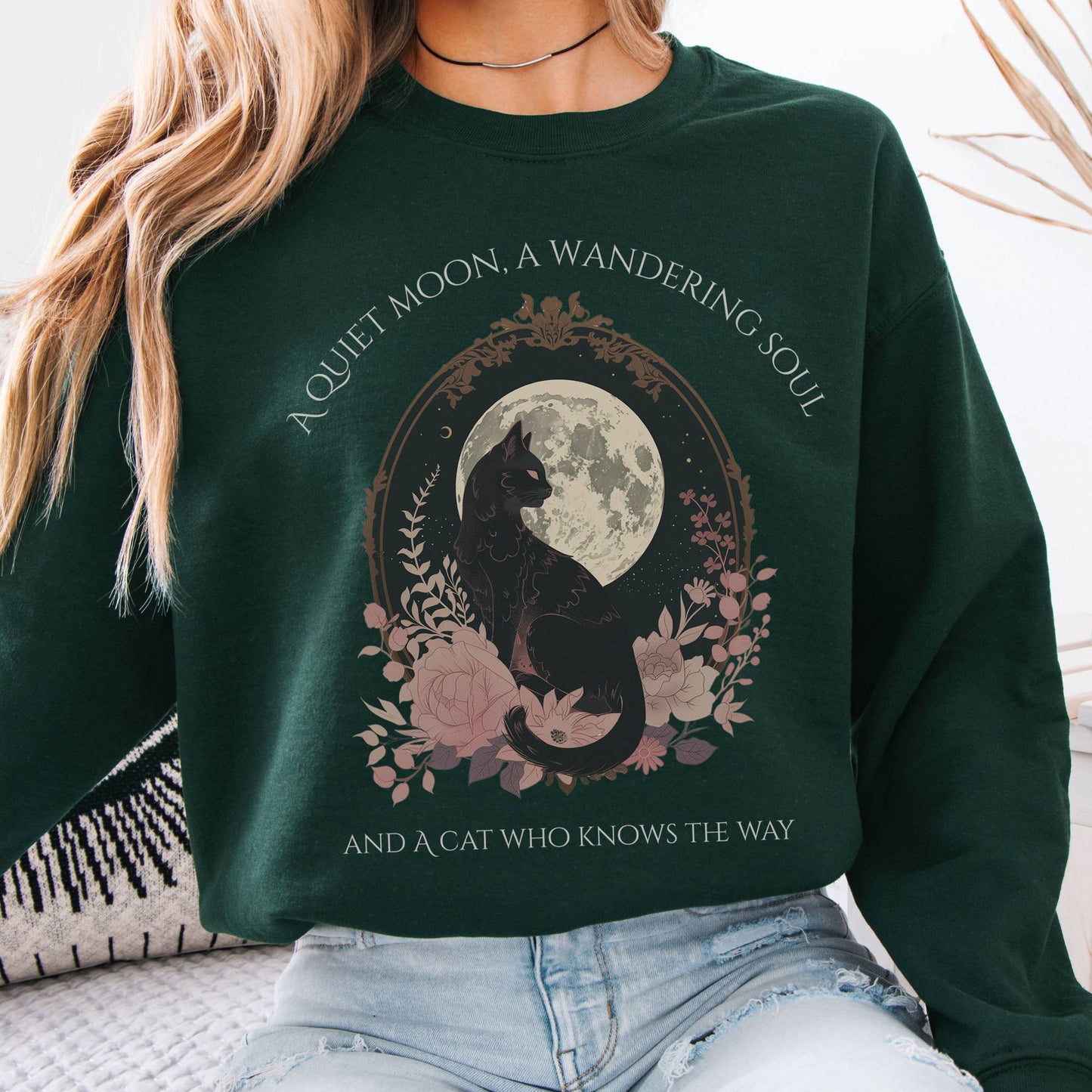 Sweatshirt Design 268 Crewneck Sweatshirt The Mystic Eden
