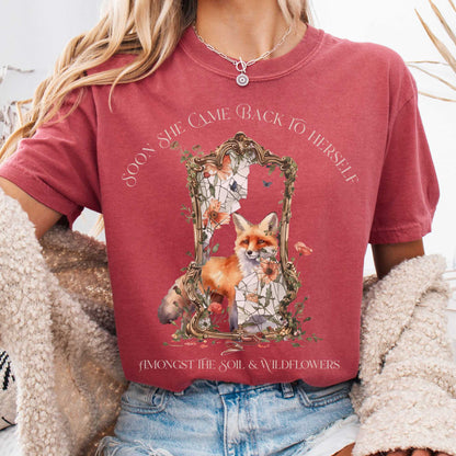 T-Shirt Crimson / S Design 291 T-Shirt The Mystic Eden