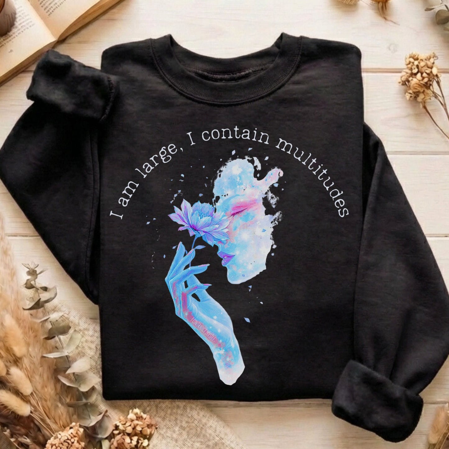 Sweatshirt Black / S Design 251 Crewneck Sweatshirt The Mystic Eden