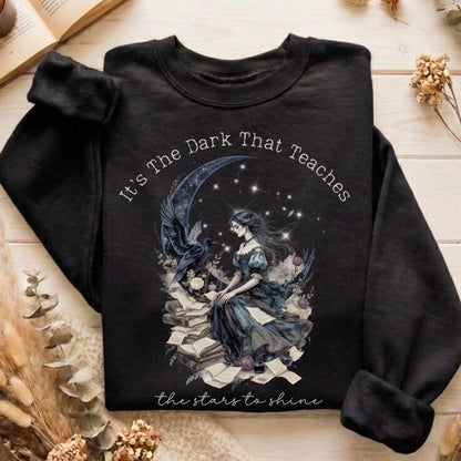 Sweatshirt Black / S Design 254 Crewneck Sweatshirt The Mystic Eden