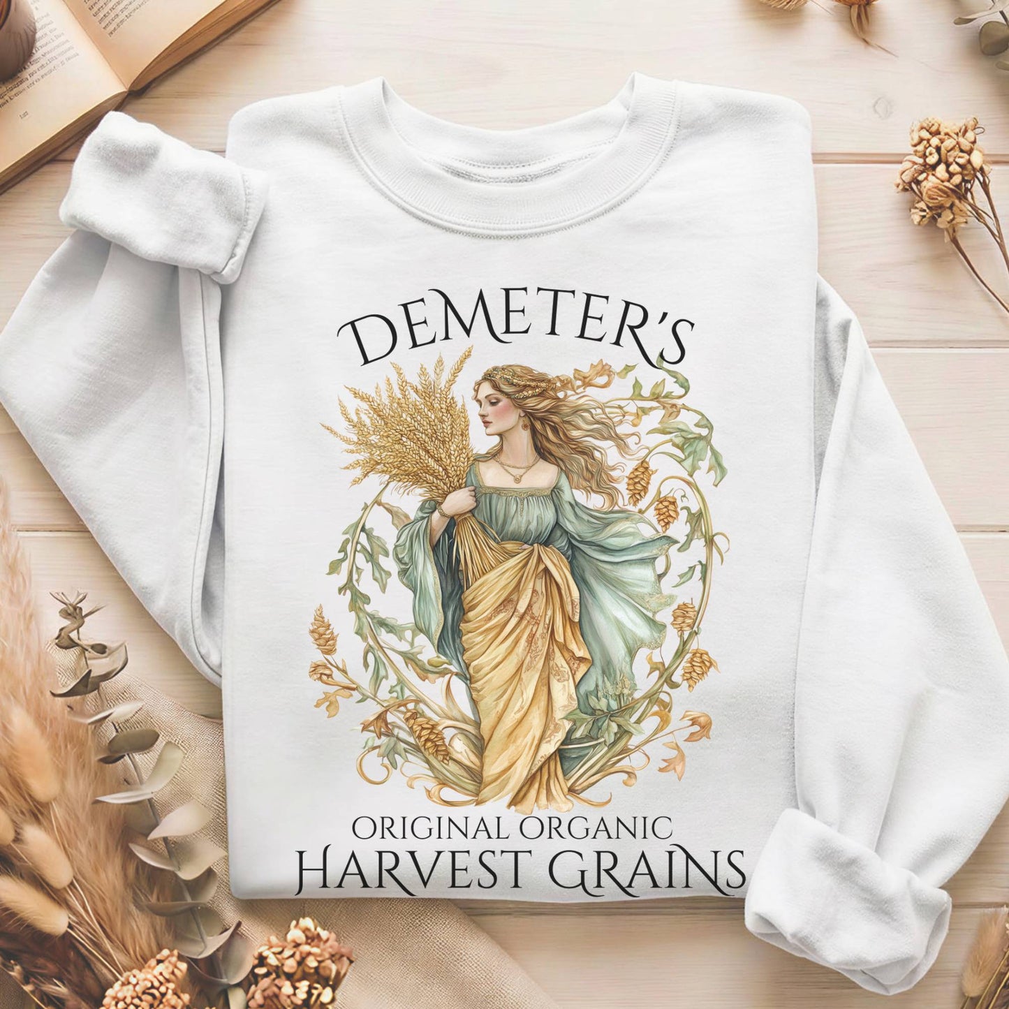Sweatshirt White / S Design 105 Sweatshirt The Mystic Eden