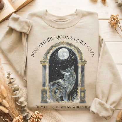 Sweatshirt Sand / S Design 278 Crewneck Sweatshirt The Mystic Eden