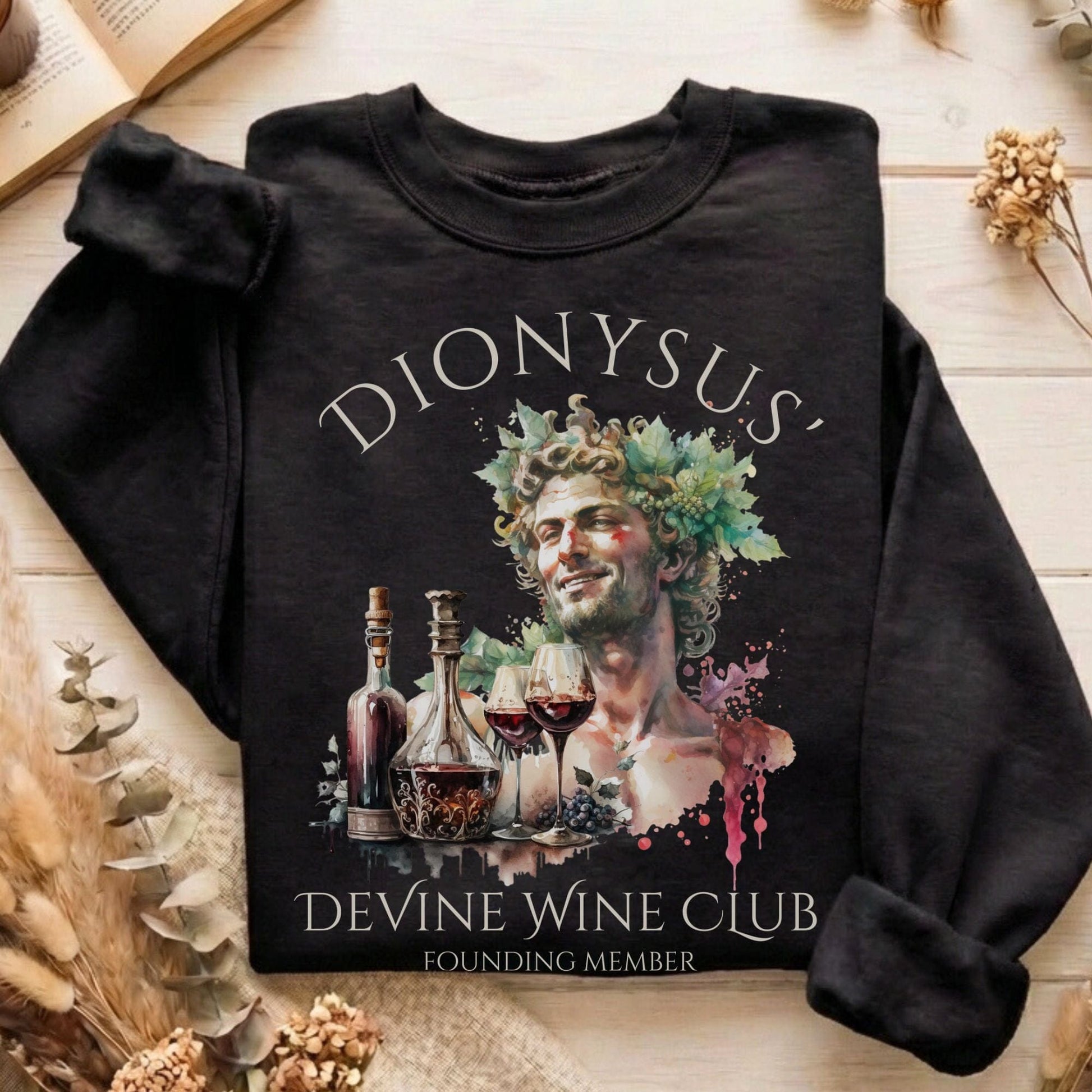 Sweatshirt Black / S Design 273 Crewneck Sweatshirt The Mystic Eden