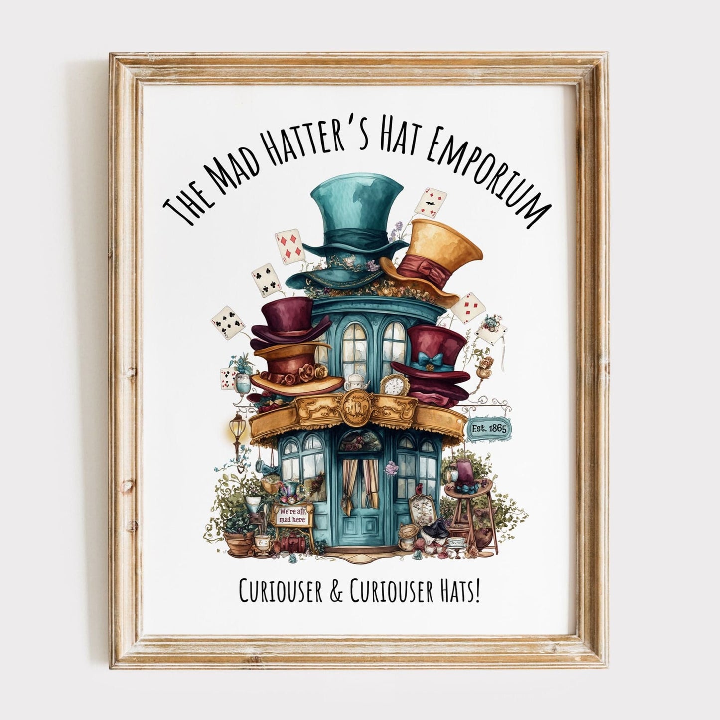 Art Prints 11″ x 14″ / Matte Design 124A - Art Print The Mystic Eden