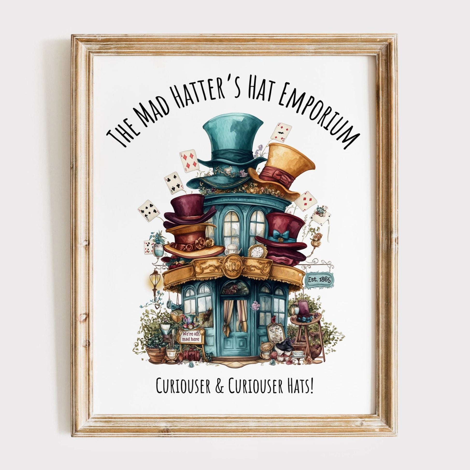 Art Prints 11″ x 14″ / Matte Design 124A - Art Print The Mystic Eden