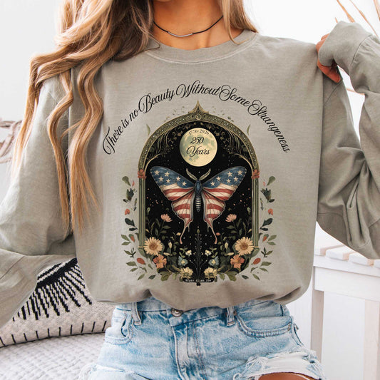 Long-sleeve Sandstone / S There Is No Beauty Without Some Strangeness America 250 Long Sleeve The Mystic Eden