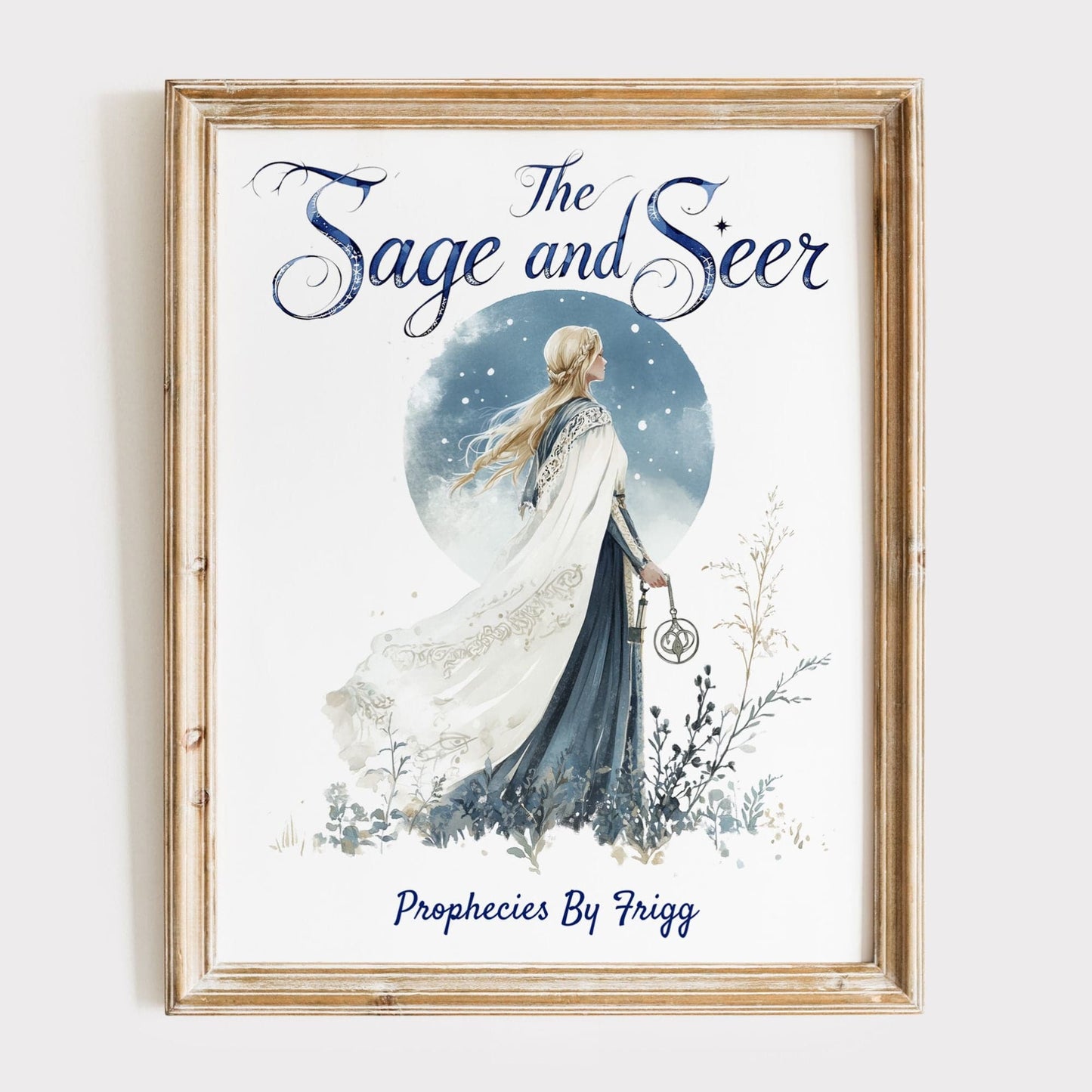 Poster 11″ x 14″ / Matte Design 164A - Art Print The Mystic Eden