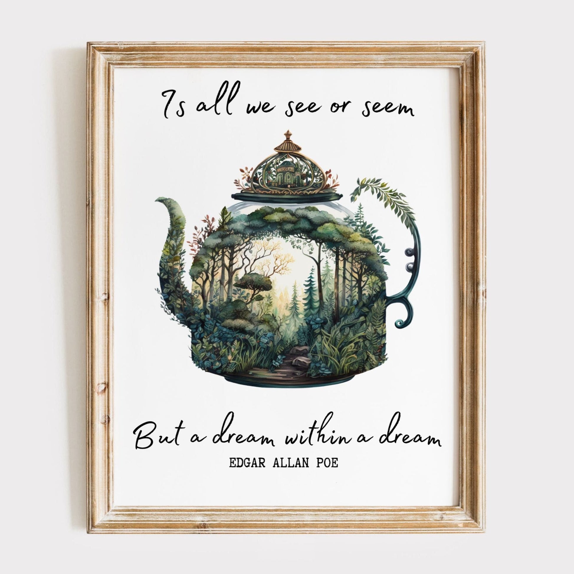 Poster 11″ x 14″ / Matte Design 35A - Art Print The Mystic Eden