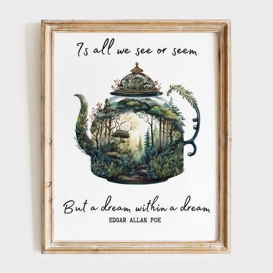 Poster 11″ x 14″ / Matte Design 35A - Art Print The Mystic Eden