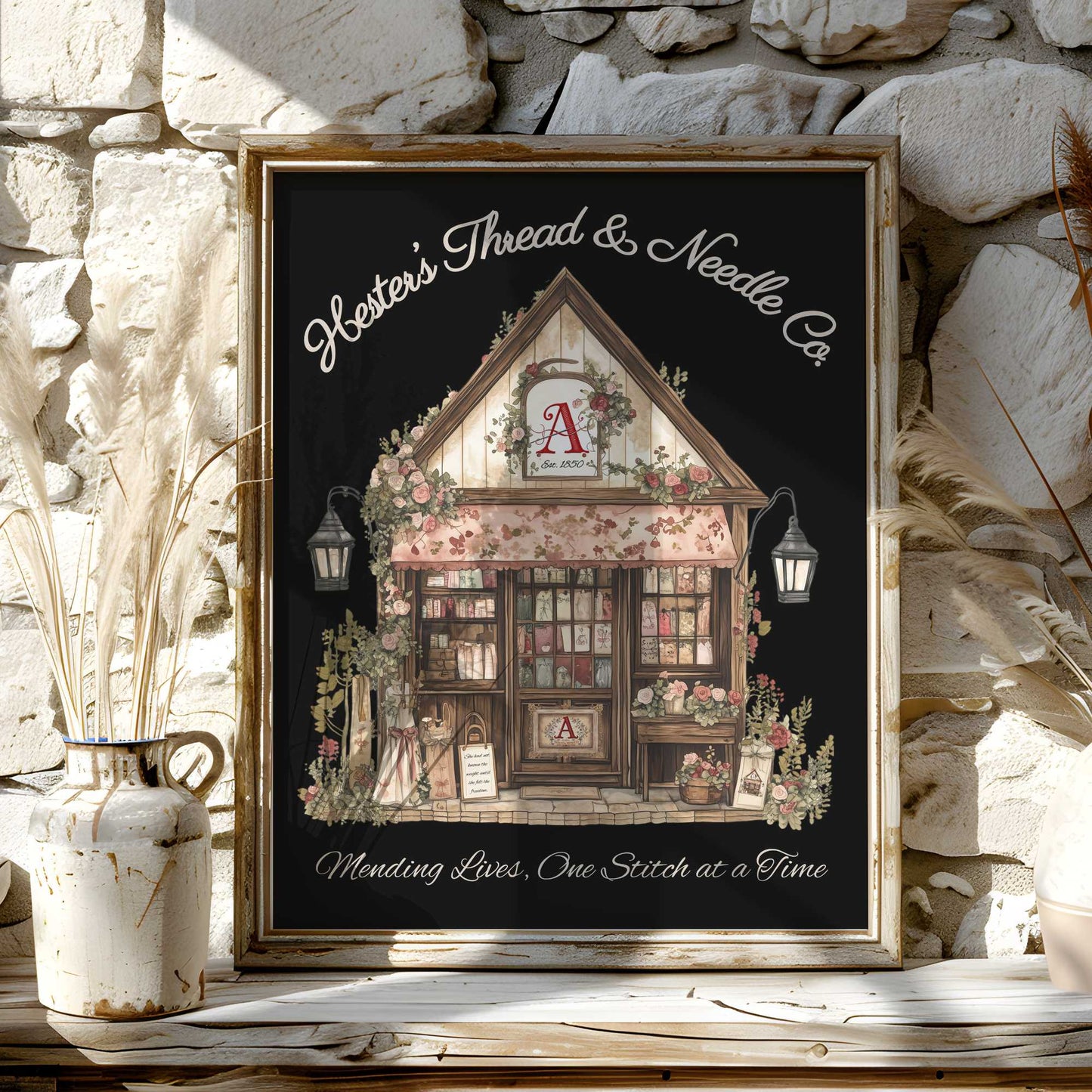 Art Prints 11″ x 14″ / Matte Design 121B - Art Print The Mystic Eden