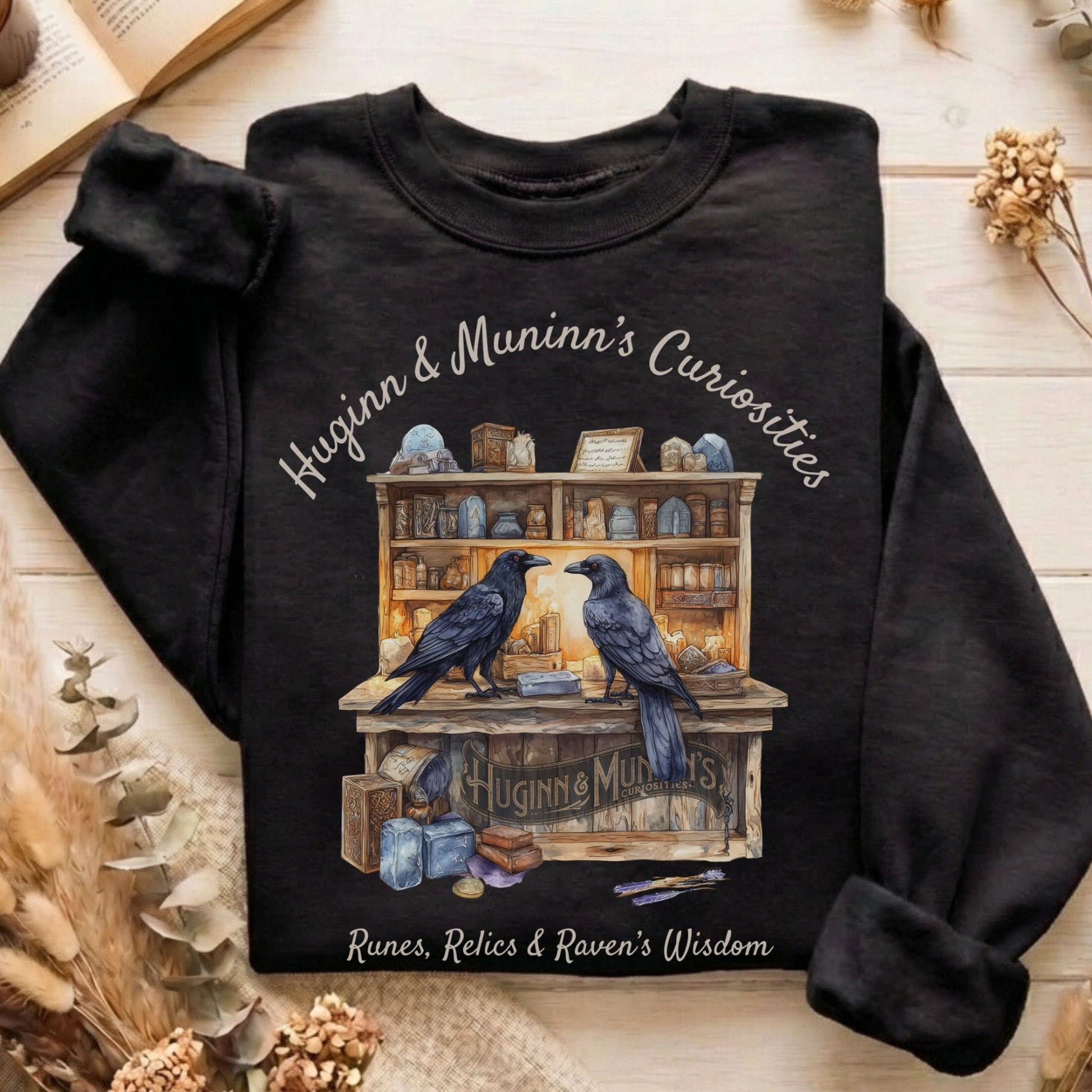 Sweatshirt Black / S Design 163 Sweatshirt The Mystic Eden