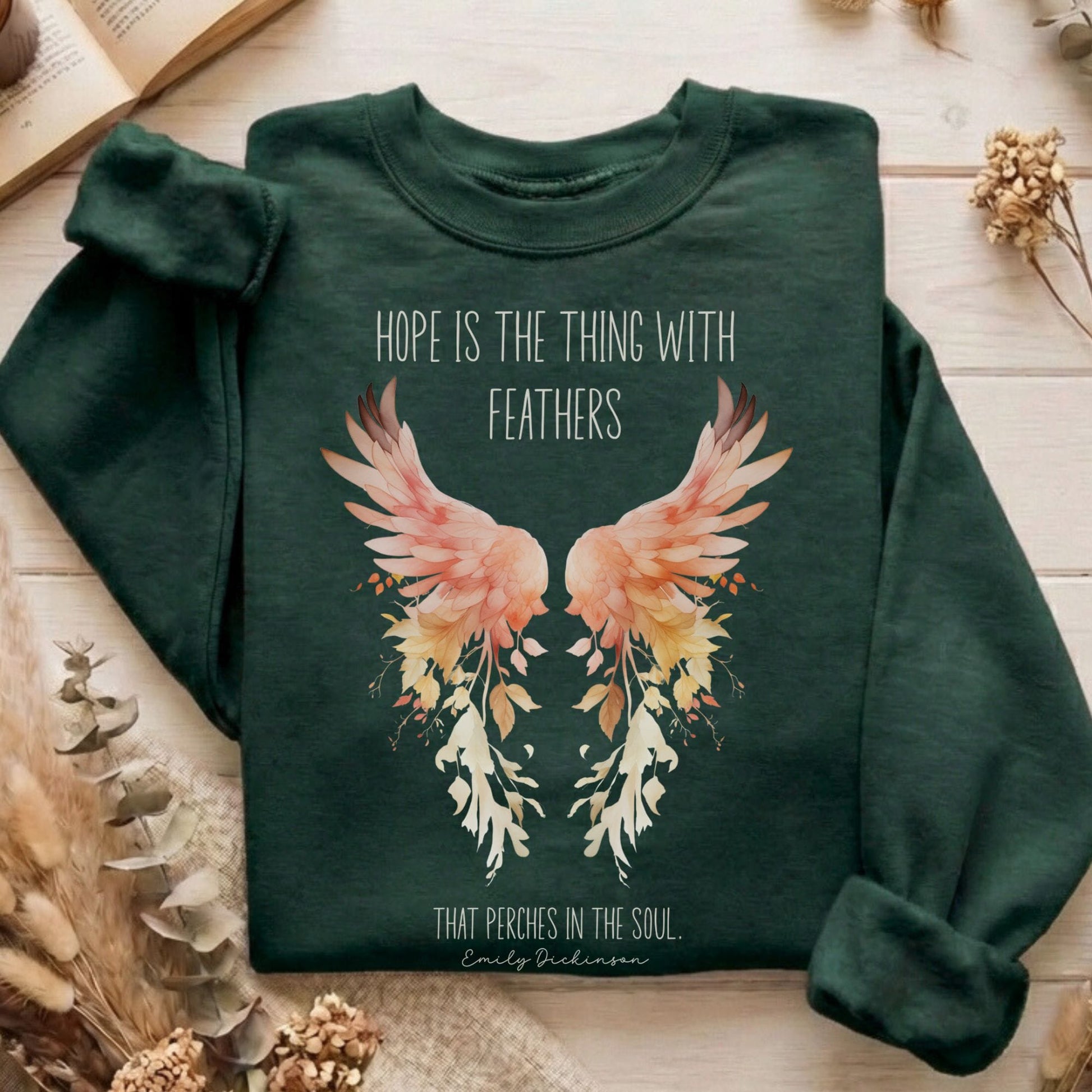 Sweatshirt Forest Green / S Design 222 Sweatshirt The Mystic Eden