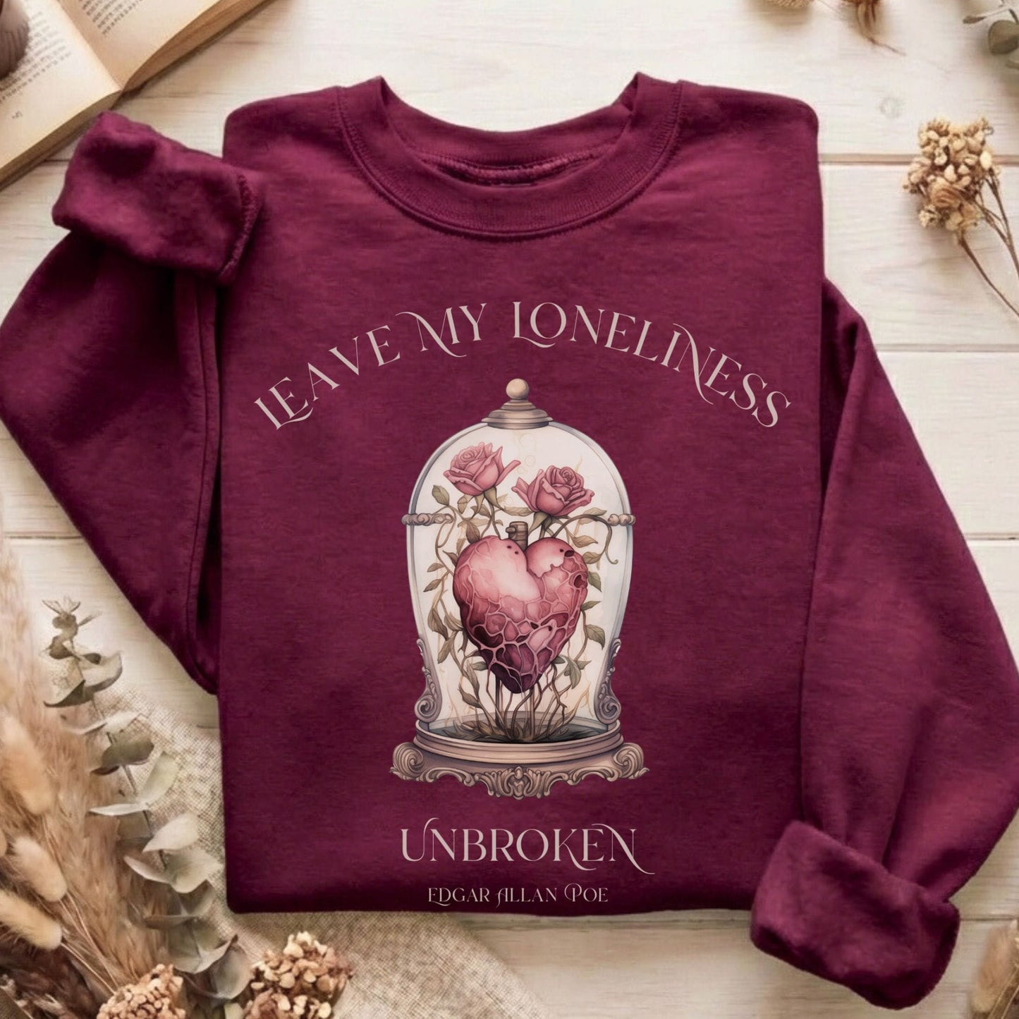 Sweatshirt Maroon / S Design 224 Sweatshirt The Mystic Eden