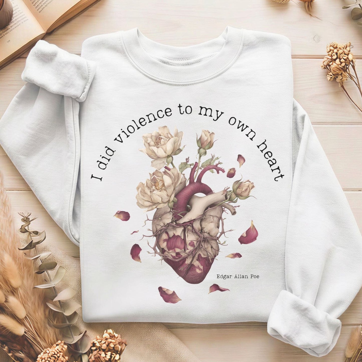 Sweatshirt White / S Design 252 Crewneck Sweatshirt The Mystic Eden
