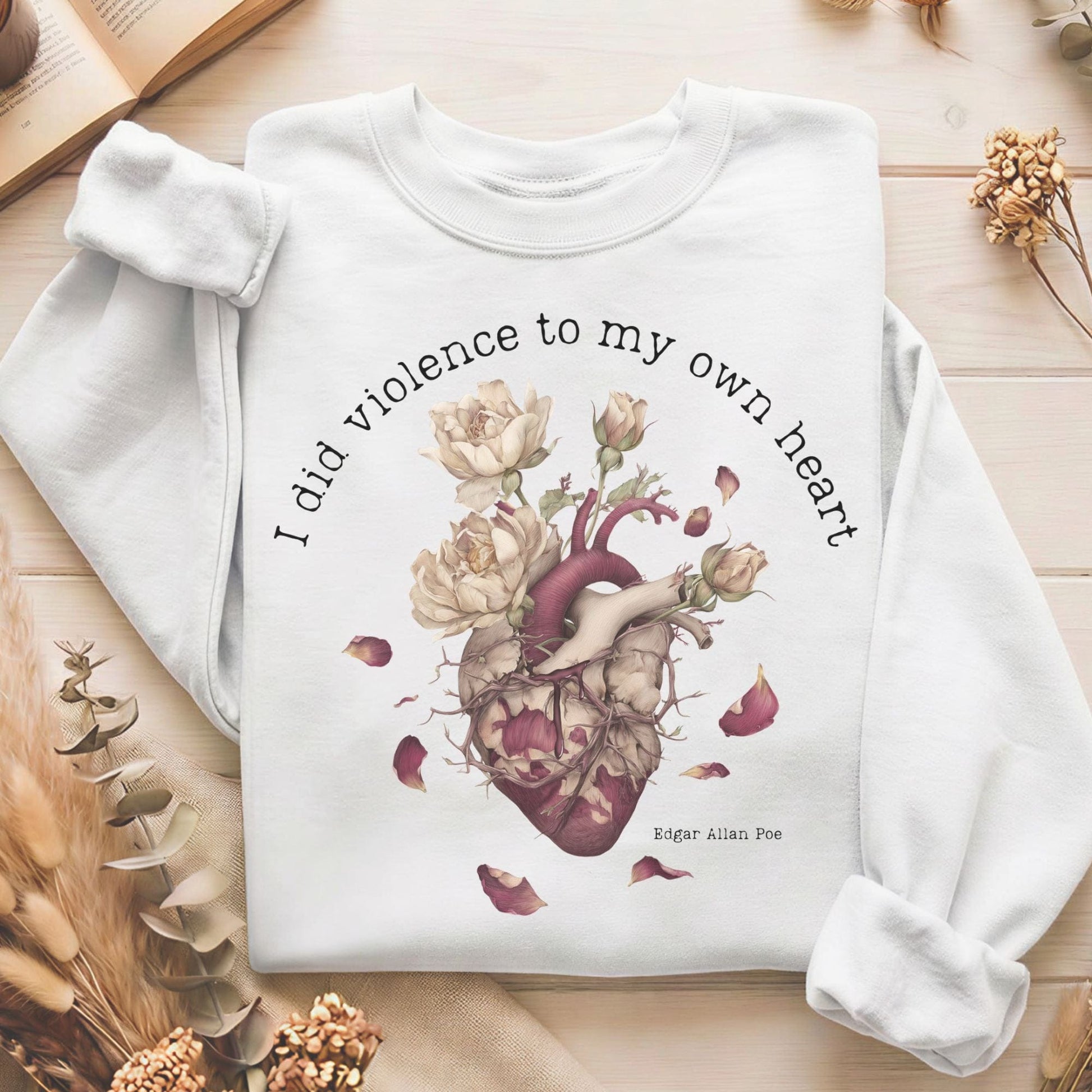 Sweatshirt White / S Design 252 Crewneck Sweatshirt The Mystic Eden