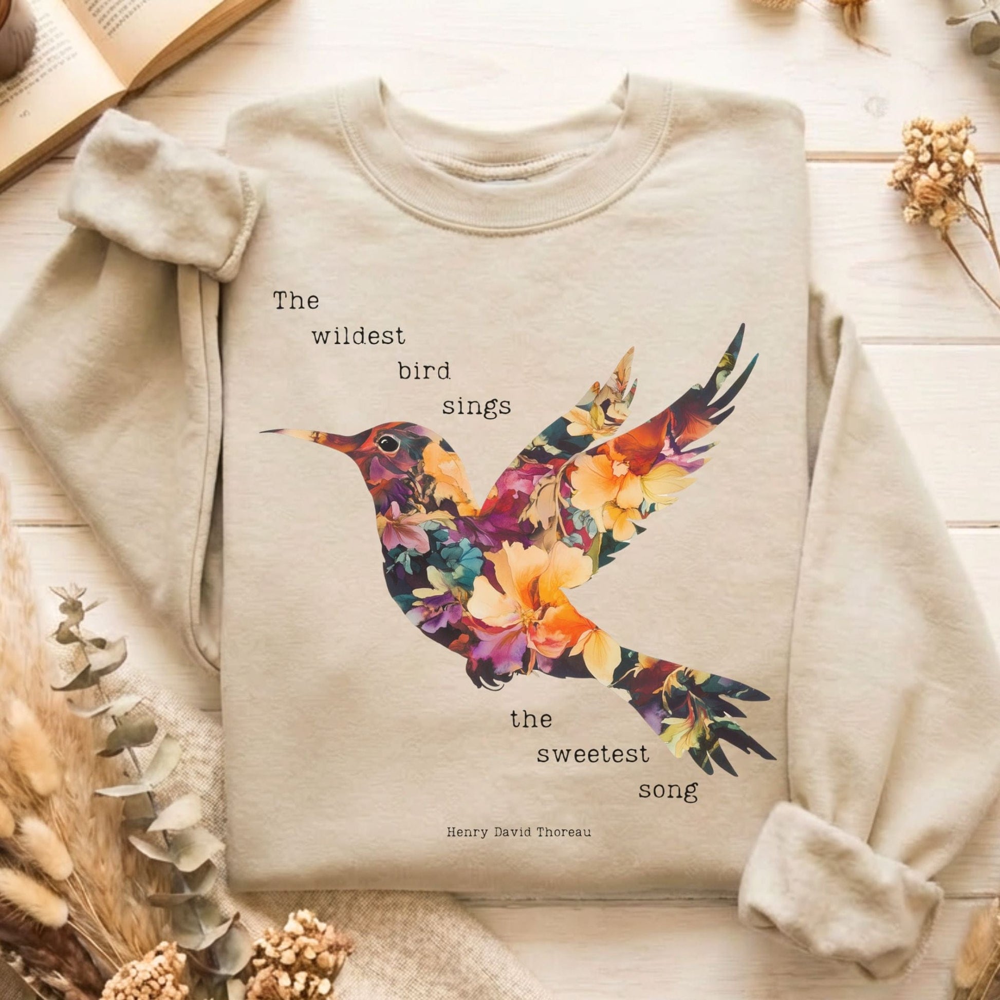 Sweatshirt Sand / S Design 73 Sweatshirt The Mystic Eden
