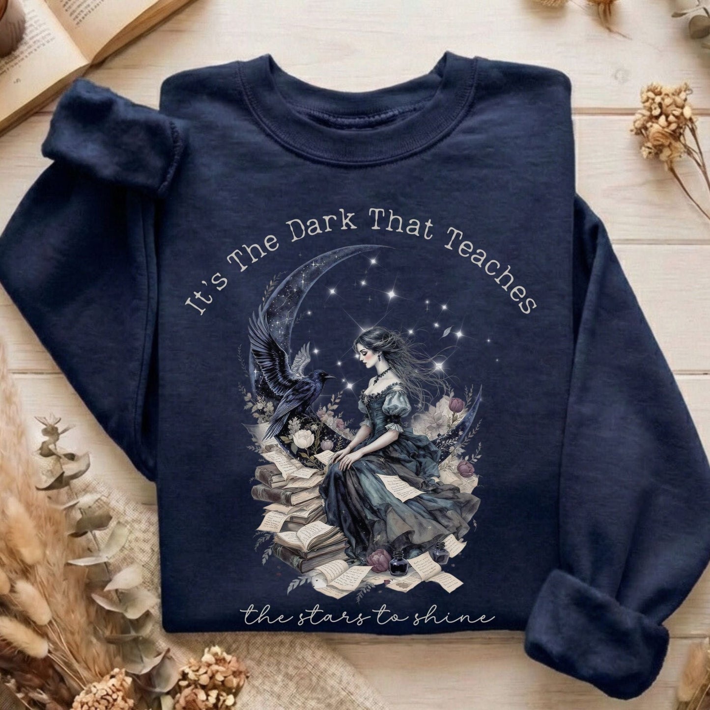 Sweatshirt Navy / S Design 254 Crewneck Sweatshirt The Mystic Eden