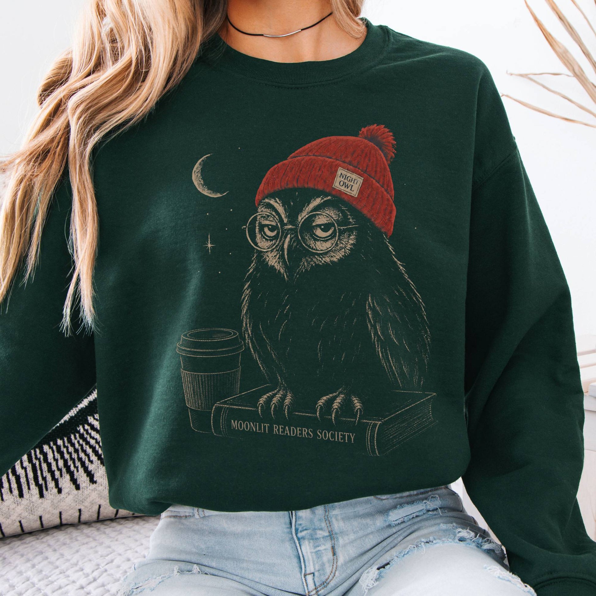 Sweatshirt Forest Green / S Design 292 Crewneck Sweatshirt The Mystic Eden