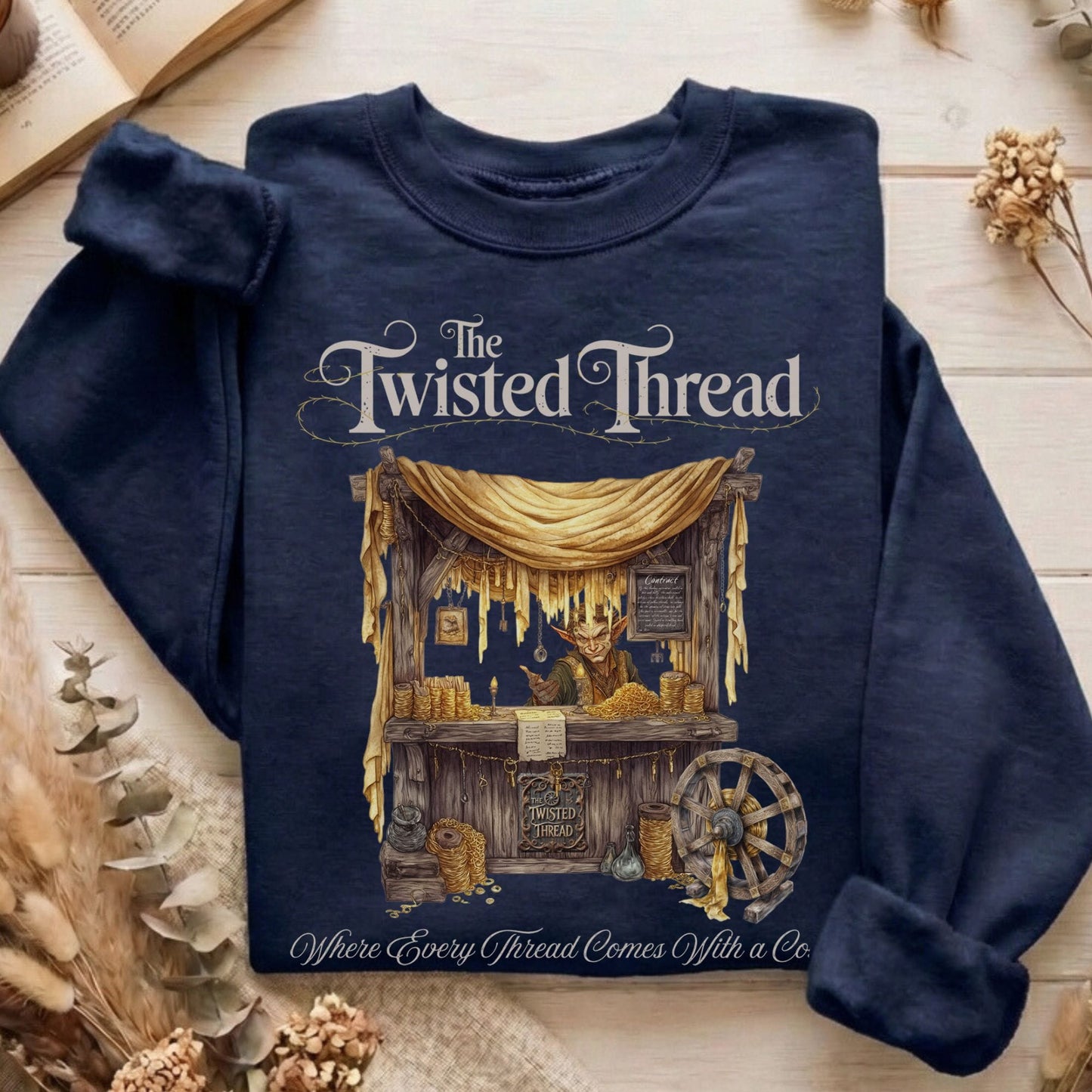 Sweatshirt Navy / S Design 182 Sweatshirt The Mystic Eden