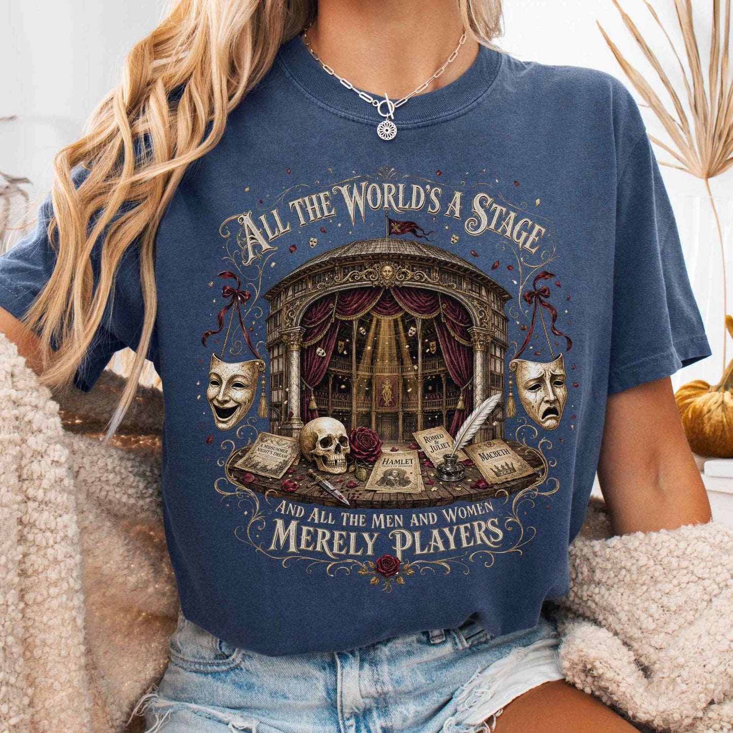 T-Shirt Denim / S Design 337 T-Shirt The Mystic Eden