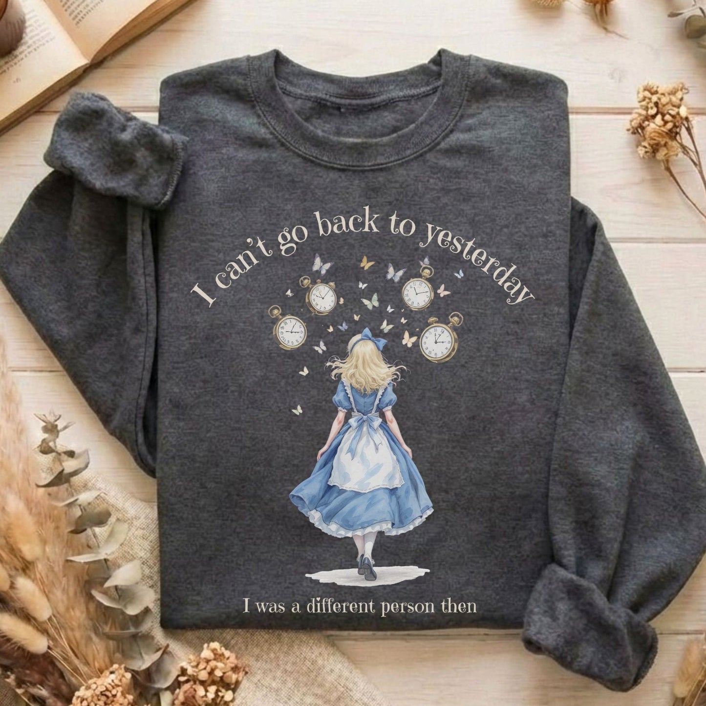 Sweatshirt Dark Heather / S Design 256 Crewneck Sweatshirt The Mystic Eden