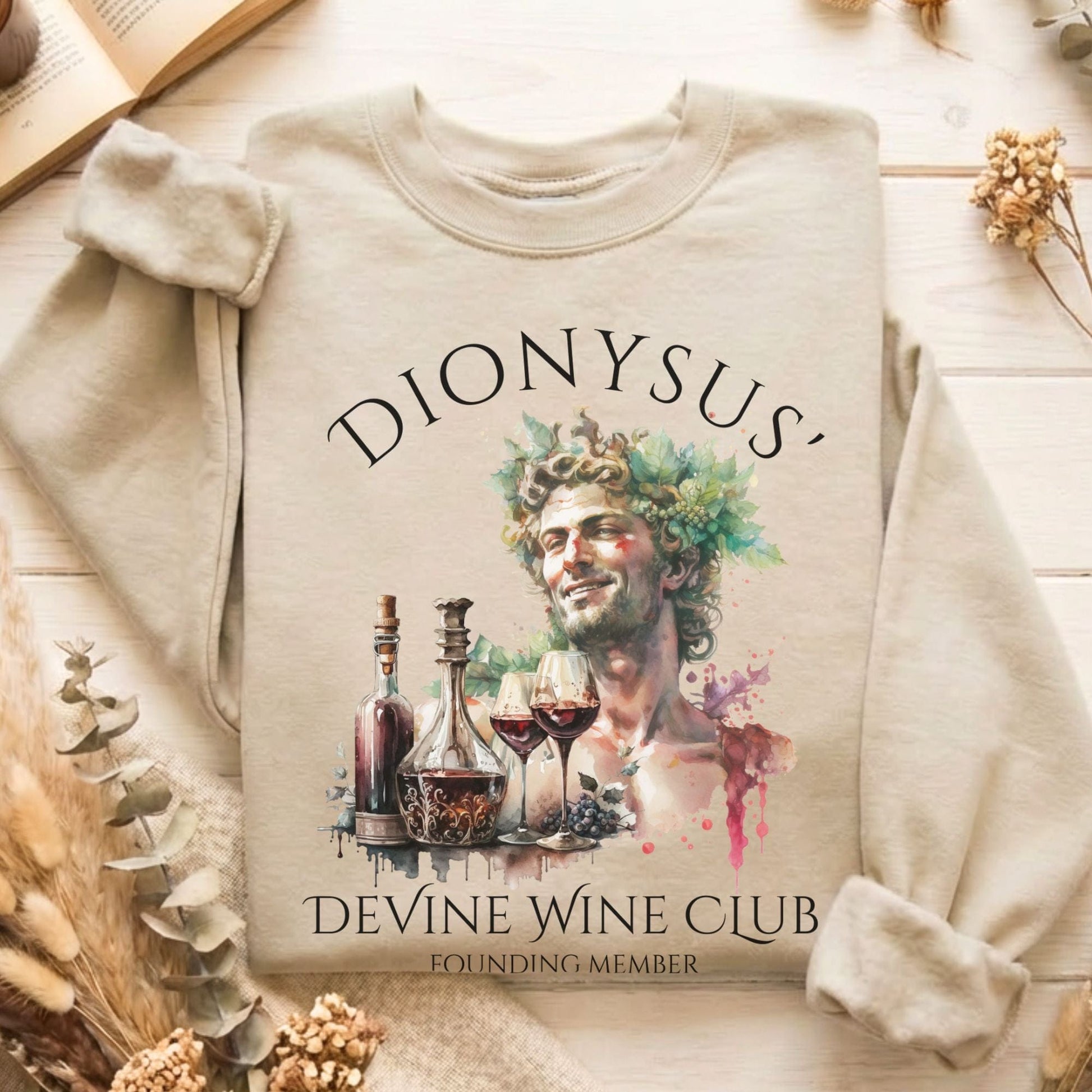 Sweatshirt Sand / S Design 273 Crewneck Sweatshirt The Mystic Eden