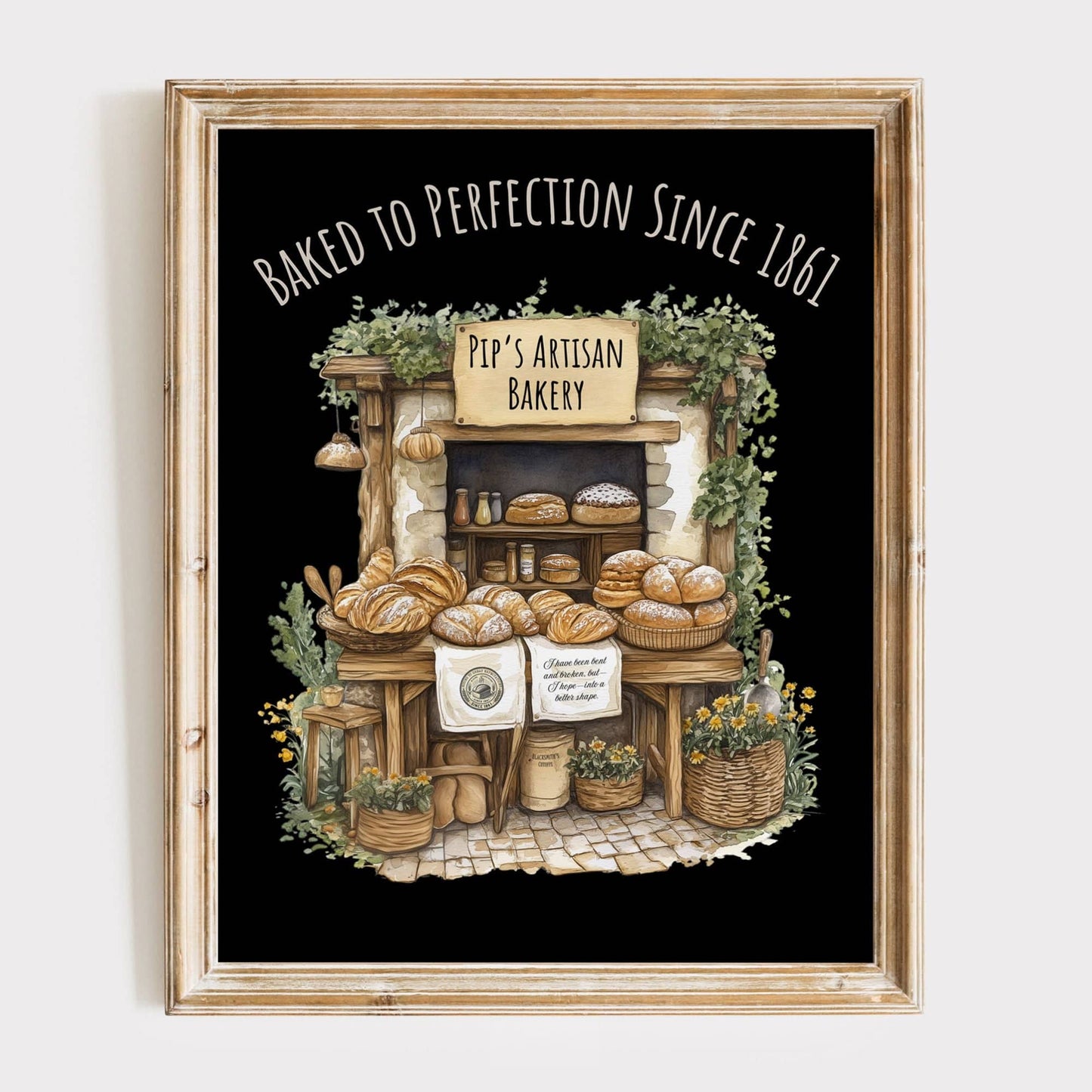Art Prints 11″ x 14″ / Matte Design 119B - Art Print The Mystic Eden
